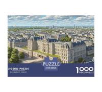 Buckingham Palace, UK 1000 Pieces Portable Jigsaw Puzzle Age 3+ Cool Collage Effect, Fun Details, Educational, Challenging 38x26cm/1000pcs