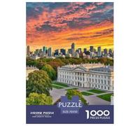 Buckingham Palace, UK 1000 Pieces Portable Jigsaw Puzzle Age 3+ Quirky, Abstract Design, Fun Details, Educational, Challenging Puzzle Games 70x50cm/1000pcs