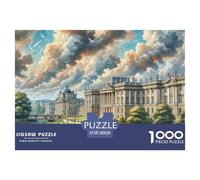 Buckingham Palace, UK 1000 Pieces Premium Jigsaw Age 3+ Cool Collage Effect, Fun Details, Educational, Challenging 38x26cm/1000pcs