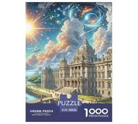 Buckingham Palace, UK 1000 Pieces Premium Jigsaw Age 3+ Cool Collage Effect, Fun Details, Educational, Challenging 38x26cm/1000pcs