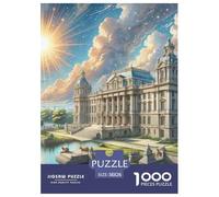 Buckingham Palace, UK 1000 Pieces Premium Jigsaw Age 3+ Quirky, Abstract Design, Fun Details, Educational, Challenging 38x26cm/1000pcs
