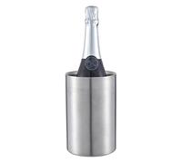 Buckingham Stainless Steel Double Wall Wine Bottle Cooler, Wine Bottle Holder, Champagne Beer Drinks Party Bar