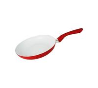 Buckingham Premium Induction Frying Pan 24cm-RED with Ceramic Coating and Soft Touch Handle, 44 x 24 x 5 cm