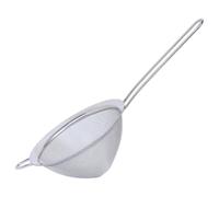 Buckingham Premium Stainless Steel Fine Mesh Sieve - Kitchen Strainer for Flour Sifter - Tea Strainer - Conical Sieves and Strainers (14 cm)