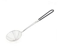Buckingham Premium Stainless Steel Pea Ladle with Durable Rust Free Design and Silicone Handle(6.5cm)