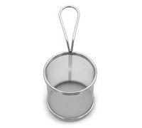 Buckingham Round Serving Basket , 9 Cm , Fine Mesh Strainless Steel