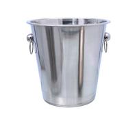 Buckingham Stainless Steel Champagne / Wine Bottle Bucket 4.8 Litre / 21.5 Cm , Mirror Finish, Silver