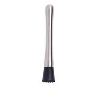 Buckingham Stainless Steel Cocktail Muddler With Grooved Nylon Head Perfect For Mojitos, Fruit Mixing, And Bar Use 21 Cm