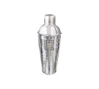 Buckingham Stainless Steel Professional Cocktail Set 750 Ml , Hammered Effect, Silver