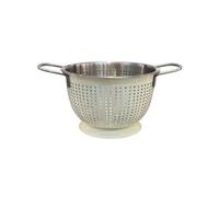Buckingham Stainless Steel Cream Tropical Deep Colander 20 Cm