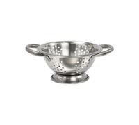 Buckingham Premium Deep Colander Strainer for Draining Rinsing & Straining Stainless Steel Multipurpose Kitchen Tool for Washing Pasta & Vegetables (0.7 L / 16 cm)