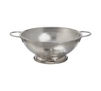 Buckingham Stainless Steel Micro-perforated Deep Colander / Strainer 28.5 Cm, Silver