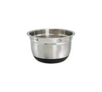 Buckingham Deep Salad Mixing Bowl With Black Silicon Base Easy Grip Durable For Baking Cooking Salad