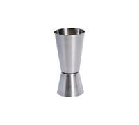 Buckingham Stainless Steel Double Jigger Dual-Sided Spirit Measure Cup For Cocktails, Bar Tools & Shot Measuring 25/50Ml