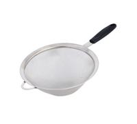 Buckingham Stainless Steel Fine Mesh Sieve 20 Cm With Easy Grip Handle