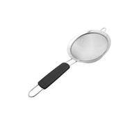 Buckingham Stainless Steel Fine Mesh Sieve Strainer 14 Cm Black Handle