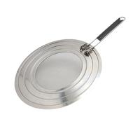 Buckingham Stainless Steel Fine Mesh Multi-pan Splatter Screen With Folding Handle 30 Cm, Silver