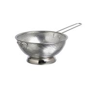 Buckingham Stainless Steel Micro-Perforated Deep Colander/ Strainer 19.5 Cm Long Handle