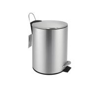Buckingham Stainless Steel Pedal Bin Removable Inner Bucket 5 Litre