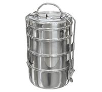 Buckingham Stainless Steel Tiffin Lunch Box With Carry Handle 12 Cm