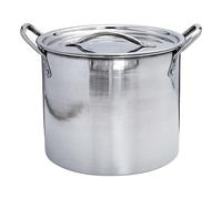 Buckingham Stock Pot with Stainless Steel Lid Premium Quality Multi Purpose Cooking Pot for Soups Stews & Brew Boiling 8 litres