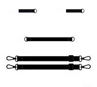Buckle-Based Wind Mitigation Rope System for Outdoor Umbrellas to Decrease Oscillation and Frame Fatigue