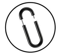 Buckle Clamp for Ocean Band Apple Watch Ultra 49mm 45mm 44mm 42mm, Replacement metal buckle clamp (Black)