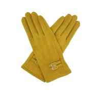 Buckle Detail Glove LL Accessories Mustard One Size