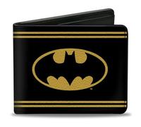 Buckle-Down unisex adults Buckle-down Bifold Batman Bi Fold Wallet, Multicolor, 4.0 x 3.5 UK