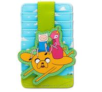 Buckle-Down Adventure Time Wallet, Character Wallet ID Card Holder, Adventure Time Three Character Pose, Vegan Leather