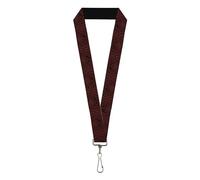 Buckle-Down Avatar The Last Airbender Lanyard | Avatar Last Airbender Fire Element Symbol Black Red 1in Wide Stretchy ID Badges Keys