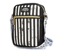 Buckle-Down Beetlejuice Bag, Cross Body, Beetljuice Stripes, Vegan Leather