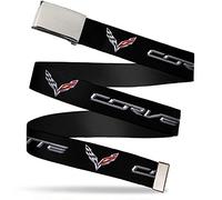 Buckle Down - Belt Web Belt Corvette C7 1.25" unisex-adult