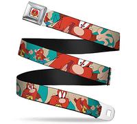 Buckle-Down Belt's Seatbelt Yosemite Sam Kids, Multicolor, 1.0" Wide-20-36 Inches in Length