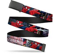 Buckle-Down Boys Web Belt 1.5", Spider/Man/Wb-bk-1.5-wspd035, Regular