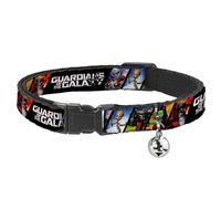 Buckle-Down Breakaway Cat Collar - GUARDIANS OF THE GALAXY 5-Character Pose Blocks