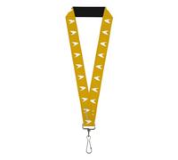 Star Trek Starfleet Insignia Yellow/White Lanyard