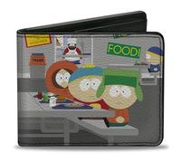 Buckle-Down Comedy Central South Park Boys Coffee Table Scene Folding Wallet Vegan Leather