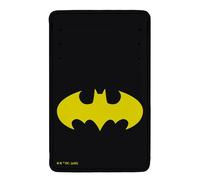 Buckle-Down DC Comics Wallet, Wallet ID Card Holder, Batman Bat Signal Black Yellow, Vegan Leather