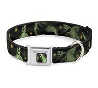 Buckle-Down DC-WDY297-S DYIM Oogie Boogie Face CLOSE Dog Collar, Small/9-15