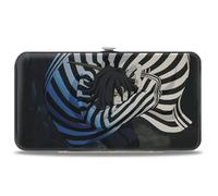 Buckle-Down Demon Slayer Wallet, Hinged, Demon Slayer Tanjiro Kamado and Obanai Iguro Poses with Logo, Vegan Leather