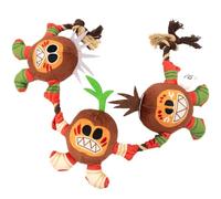 Buckle-Down Disney Dog Toy, Moana Kakamora Three Coconut Monster Poses, Plush Rope