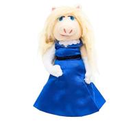 Buckle-Down Disney Dog Toy, The Muppets Miss Piggy Blue Gown Full Body Pose, Plush
