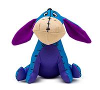 Buckle-Down Disney Dog Toy, Winnie The Pooh Eeyore Sitting Pose Blue Pet Toy, Ballistic Nylon Plush