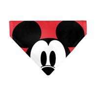Buckle-Down Disney Pet Bandana Mickey Mouse Face Character Close Up Red Slip On Collar Bandana Only