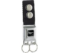 Buckle-Down Ford Automobile Company Metallic Mustang Logo Key Chain