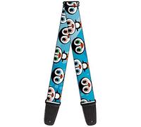 Buckle-Down GS-W30390 "Cute Penguins Blue Bubbles" Guitar Strap