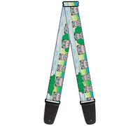Buckle-Down GS-W30846 "Hippo Cartoon" Guitar Strap
