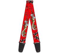 Buckle-Down GS-W31229 "Lucky Red" Guitar Strap