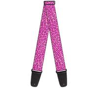 Buckle-Down GS-W31231 "Leopard Baby Pink" Guitar Strap